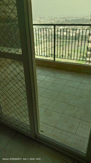 Balcony in 3 BHK Apartment at Gaurs Siddhartham, Siddharth Vihar – for Sale