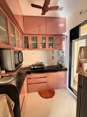 Kitchen in 1 BHK Apartment at Aristo Hari Niwas, Taloja – for Sale