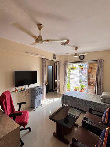 Living Room in 1 BHK Apartment at Aristo Hari Niwas, Taloja – for Sale