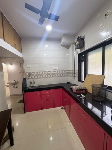 Kitchen in 1 BHK Apartment at Geetanjali CHS Seawoods, Seawoods – for Rent