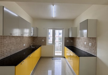 Kitchen in 3 BHK Apartment at Nitesh Columbus Square, Bellary Road – for Rent