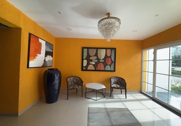 Living Room in 3 BHK Apartment at Nitesh Columbus Square, Bellary Road – for Rent