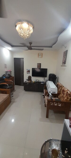 Living Room in 1.5 BHK Apartment at Dosti Vihar, Samata Nagar – for Rent