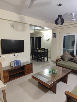 Living Room in 2 BHK Apartment at Omkar Royal Nest, Tech Zone 4 Greater Noida – for Sale