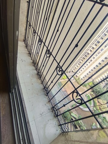 Balcony in 3 BHK Apartment at Runwal Garden City, Balkum Pada – for Sale