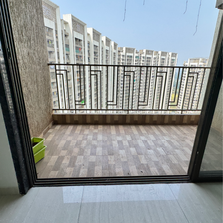 Balcony, regency-anantam-phase-2 2 Bedroom 1010 Sq.Ft. Apartment In Dawadi Gaon rd Thane 9325351