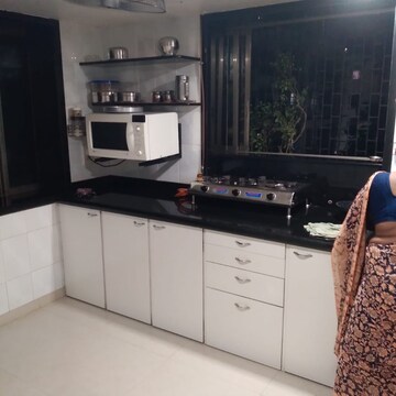 Kitchen in 1 BHK Apartment at Adarsh Nagar Society, Worli – for Rent