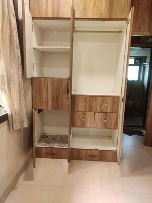 Bathroom in 1 RK Apartment at Adarsh Nagar Society, Worli – for Rent