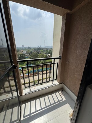Balcony in 2 BHK Apartment at Runwal Gardens Phase I, Dombivli East – for Rent
