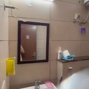 Bathroom in 3 BHK Apartment at Motia Royal Citi Apartments, Nagla Road – for Rent