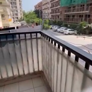 Balcony in 3 BHK Apartment at Motia Royal Citi Apartments, Nagla Road – for Rent