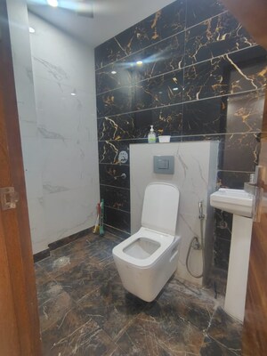 Bathroom in 2 BHK Builder Floor at Malviya Nagar – for Rent