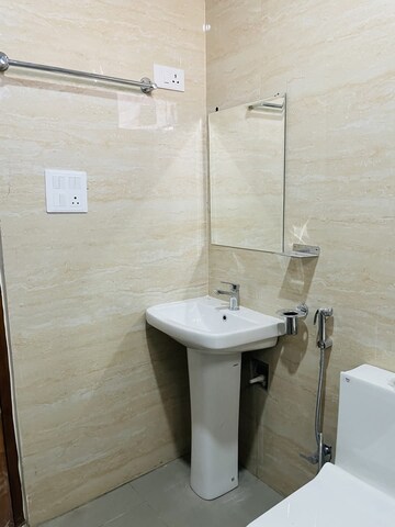 Bathroom in 3 BHK Builder Floor at Sector 9 – for Rent