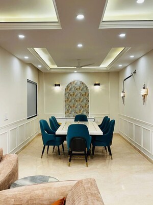 Living Room in 3 BHK Builder Floor at Sector 9 – for Rent