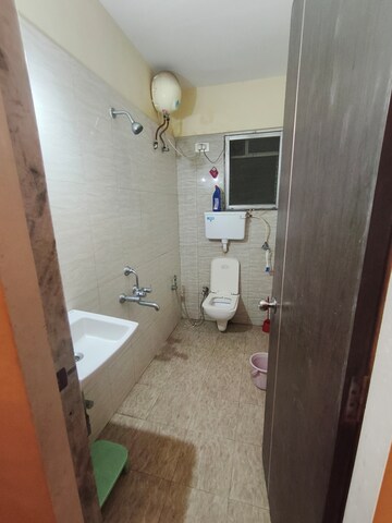 Bathroom in 1 BHK Apartment at Hiranandani Estate Villa Carino, Thane West – for Rent