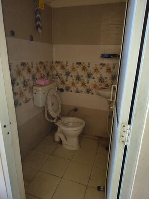 Bathroom in 2 BHK Apartment at Dhakoli – for Rent