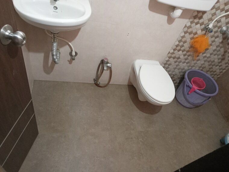 Bathroom, kamdhenu-gardenia 2 Bedroom 1000 Sq.Ft. Apartment In Taloja Navi Mumbai 9325566