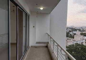 Balcony in 3 BHK Apartment at Puravankara Elita Promenade, Jp Nagar – for Sale