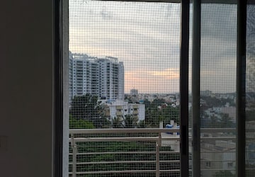 Balcony in 3 BHK Apartment at Puravankara Elita Promenade, Jp Nagar – for Sale