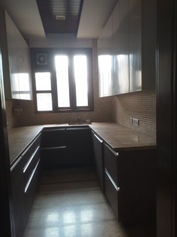 Kitchen in 3 BHK Builder Floor at East Patel Nagar – for Rent