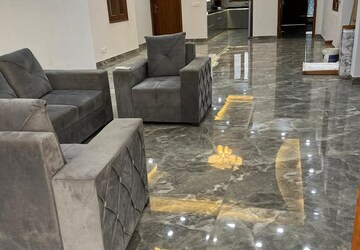 Living Room in 3.5 BHK Builder Floor at Sector 4 – for Rent