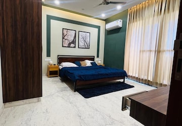 Bedroom in 3.5 BHK Builder Floor at Sector 4 – for Rent