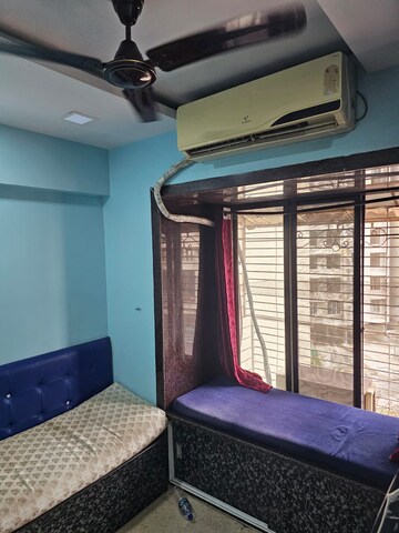 Living Room in 1.5 BHK Apartment at Luv Kush Tower, Chembur – for Rent