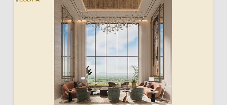 Living Room, kolshet 3.5 Bedroom 1343 Sq.Ft. Builder Floor In Kolshet Thane 9325680