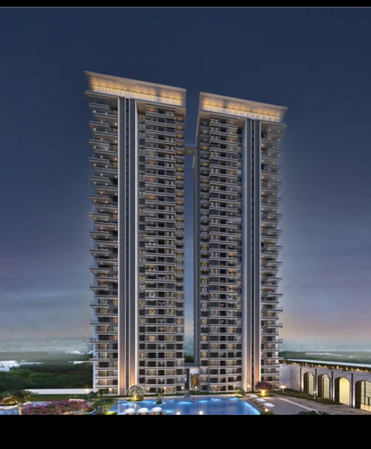 2 BHK 833 Sq.Ft. Apartment in Sobha Brooklyn Towers Town Park