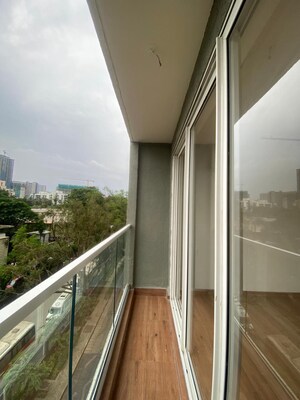 Balcony in 1 BHK Apartment at Indiabulls One Indiabulls, Pokhran Road No Two – for Rent