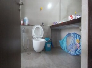 Bathroom in 3 BHK Apartment at Wadhwa Rhodesia, Dapode – for Rent