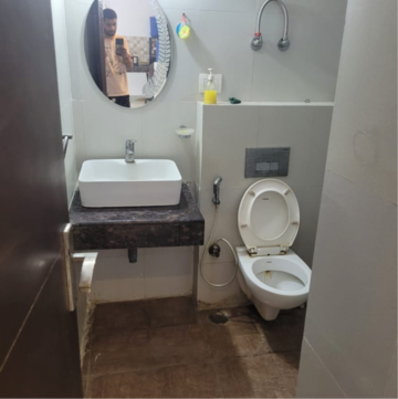 Bathroom in 2 BHK Apartment at Today Ridge Residency, Sector 135 – for Sale