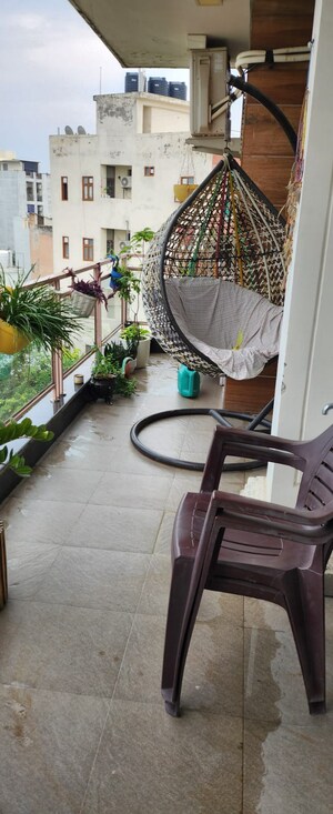 Balcony in 3 BHK Builder Floor at AEZ Aloha, Sector 57 – for Rent