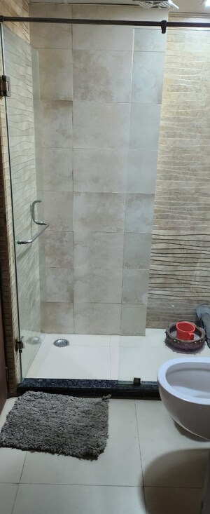 Bathroom in 3 BHK Builder Floor at AEZ Aloha, Sector 57 – for Rent