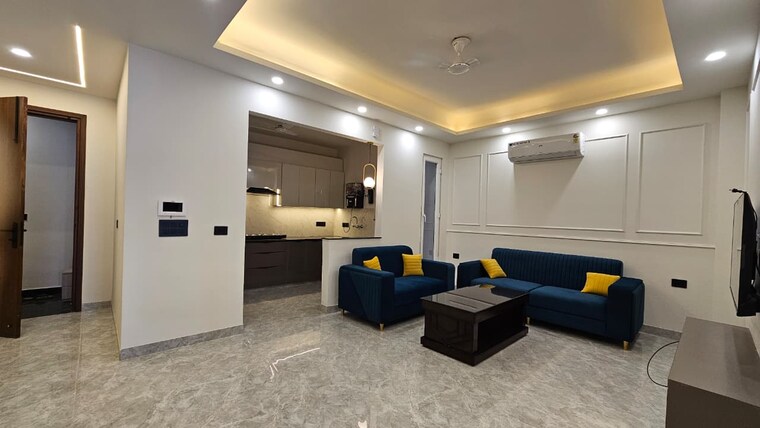 Living Room, gold-souk-mall 3 Bedroom 1890 Sq.Ft. Builder Floor In Sector 43 Gurgaon 9325841