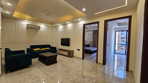 Living Room in 3 BHK Builder Floor at Gold Souk Mall, Sector 43 – for Rent
