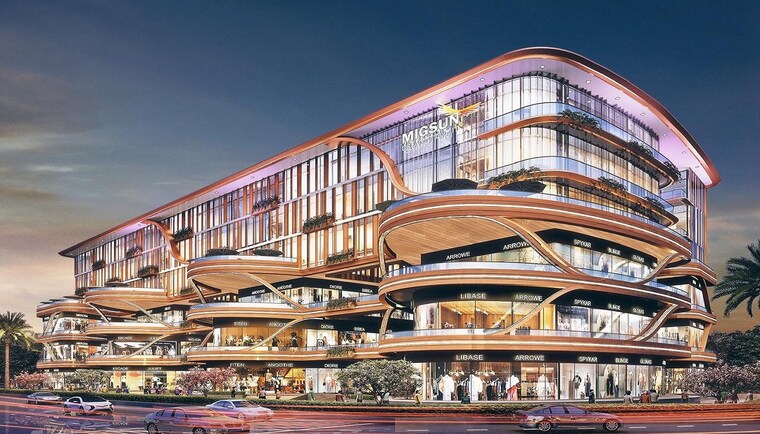 Exterior View, migsun-alpha-central Studio 600 Sq.Ft. Apartment In Alpha Ii Greater Noida Greater Noida 9325852