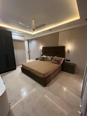 Living Room in 4 BHK Builder Floor at Adani Samsara Vilasa, Sector 63 – for Sale