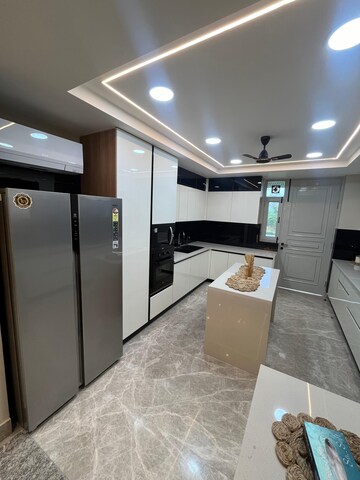 Kitchen in 4 BHK Builder Floor at Adani Samsara Vilasa, Sector 63 – for Sale