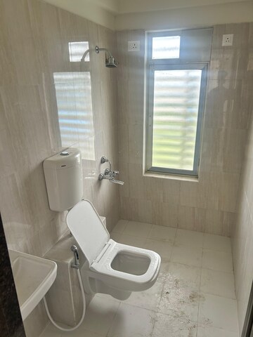 Bathroom in 1 BHK Apartment at Raunak Bliss, Ghodbunder Road – for Rent