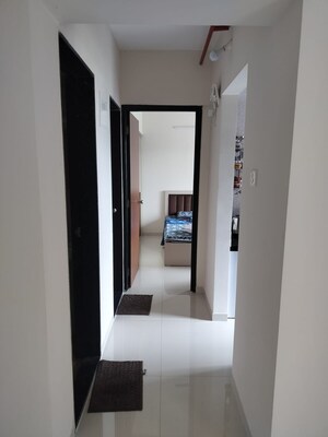 Building Lobby in 1 BHK Apartment at Raunak Heights, Ghodbunder Road – for Rent