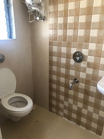 Bathroom in 1 BHK Apartment at Raunak Heights, Ghodbunder Road – for Rent