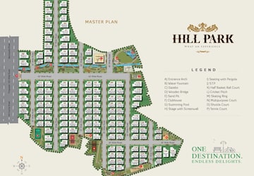 Master Plan in 3 BHK Villa at Srinidhi Hill Park, Bachupally – for Sale