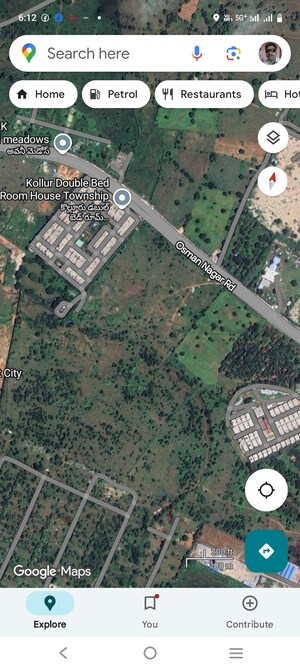  Land – Exterior View View at Kollur - for Sale