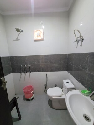Bathroom in 4 BHK Builder Floor at Dilshad Colony – for Sale