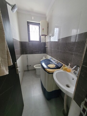 Bathroom in 4 BHK Builder Floor at Dilshad Colony – for Sale