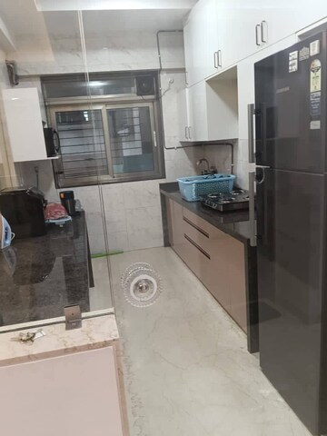 Kitchen in 3 BHK Apartment at Chandak Ideal, Juhu – for Rent