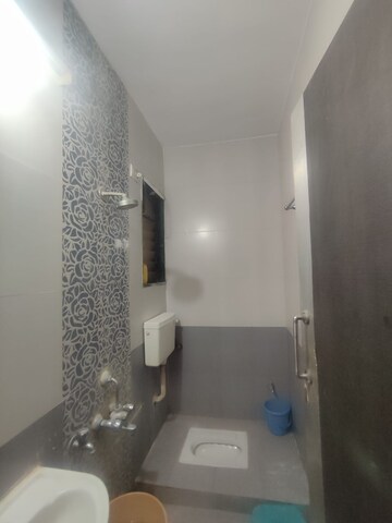 Master Bedroom in 1 BHK Apartment at Raunak Heights, Ghodbunder Road – for Rent