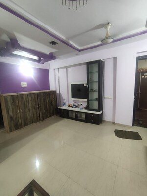 Living Room in 1 BHK Apartment at Raunak Heights, Ghodbunder Road – for Rent