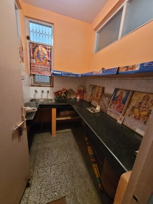 Kitchen in 1 BHK Builder Floor at Dilshad Colony – for Sale